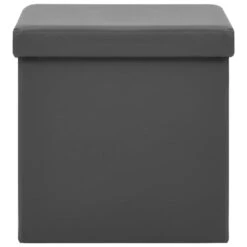 VidaXL Opbergkruk Inklapbaar PVC Grijs -LeenBakker Winkel 3eba7d93578c4d9b99e05a3fc81f6f5d