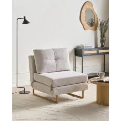 JERSLEV - 1-zits Slaapbank - Gebroken Wit - Polyester -LeenBakker Winkel 3f00e528d44145ee80522f03d7fc282c