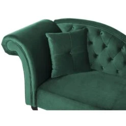 LATTES - Chaise Longue - Groen - Linkerzijde - Fluweel 15 LATTES - Chaise Longue - Groen - Linkerzijde - Fluweel -LeenBakker Winkel 3ff296fb715645f8bcbe01331910a771