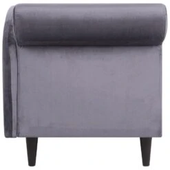 LUIRO - Chaise Longue - Donkergrijs - Linkerzijde - Fluweel 24 LUIRO - Chaise Longue - Donkergrijs - Linkerzijde - Fluweel -LeenBakker Winkel 405155be0e97415490314404573a1a3c