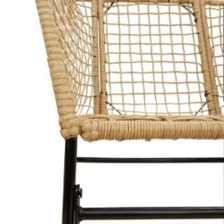 VidaXL - Terrasstoel - Bruin - Poly Rattan En Staal - 2 Stuks -LeenBakker Winkel 40ad4ee973c7403295fb356783ce8efb