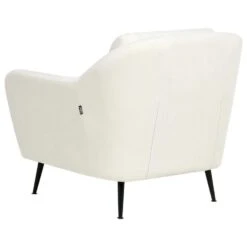 EIBY - Fauteuil - Wit - Chenille -LeenBakker Winkel 40b4a728468c41188815a30a7e39e819