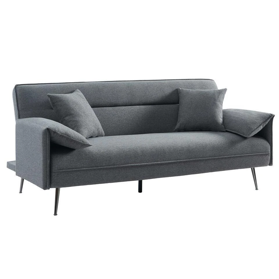 Rousseau Grijs Sivas Slaapbank - Eucalyptus Frame - H-H 95 X B-L 199 X D-P 89 Cm 6 Rousseau Grijs Sivas Slaapbank - Eucalyptus Frame - H-H 95 X B-L 199 X D-P 89 Cm - Afbeelding 4