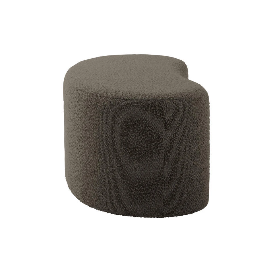 Leitmotiv - Poef Ada Wave - Taupegroen 5 Leitmotiv - Poef Ada Wave - Taupegroen - Afbeelding 3