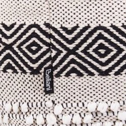 KANAM - Poef - Wit - 50 Cm - Katoen -LeenBakker Winkel 4254bef884874d859698d43df337d0e2