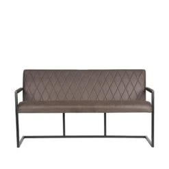 Label51 Eetkamerbank Denmark Antraciet 155 Cm -LeenBakker Winkel 4312b36a04a54656aa82f2f86a48d7fb