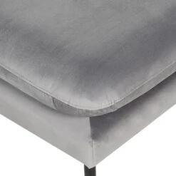 VINTERBRO - Ottomaan - Grijs - Fluweel 14 VINTERBRO - Ottomaan - Grijs - Fluweel -LeenBakker Winkel 4385aad147cb416ba53adbb07609d949