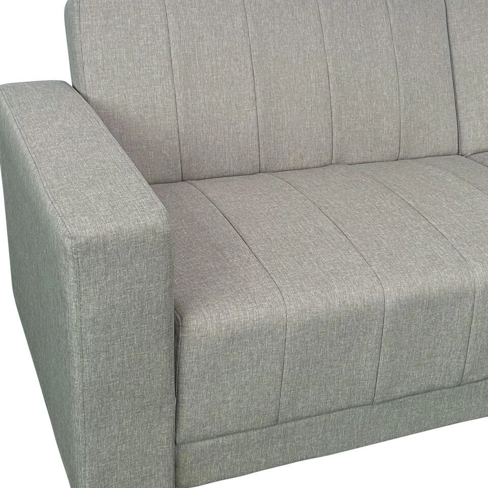 Allie II - Slaapbank 3-zits In Cappuccinokleurige Stof 11 Allie II - Slaapbank 3-zits In Cappuccinokleurige Stof - Afbeelding 9