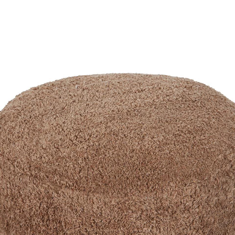 KANDHKOT - Poef - Bruin - 50 X 35 - Katoen 7 KANDHKOT - Poef - Bruin - 50 X 35 - Katoen - Afbeelding 5
