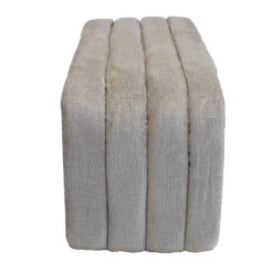 Halbankje Beige Stof - 99x38x46cm - Sera -LeenBakker Winkel 4436562ae9424dbf8e1f085223601d96