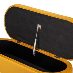 Bank Van Metaal En Geel Mosterdfluweel -LeenBakker Winkel 458a5a1d7aa140ffaa2ce183d9d161ea