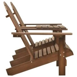 VidaXL Tuinstoelen Adirondack Met Tafeltje Massief Vurenhout Bruin 7 VidaXL Tuinstoelen Adirondack Met Tafeltje Massief Vurenhout Bruin -LeenBakker Winkel 45d705bd6c064de693a0299f9bb009e8