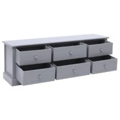 VidaXL Halbankje 115x30x40 Cm Hout Donkergrijs -LeenBakker Winkel 45f2c34a8d57483bb78ba54efc3dc723