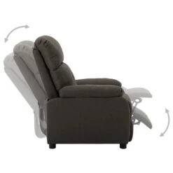 VidaXL Fauteuil Verstelbaar Elektrisch Stof Taupe 8 VidaXL Fauteuil Verstelbaar Elektrisch Stof Taupe -LeenBakker Winkel 47c5decbe1d043a0aed0f80b99032e63