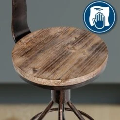 CLP Barkruk Hanam Bronzen Frame - Hout - Bronzen 14 CLP Barkruk Hanam Bronzen Frame - Hout - Bronzen -LeenBakker Winkel 481d67319689415c91f66bb4025018b7