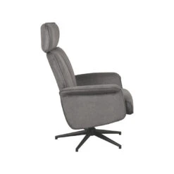 LABEL51 Fauteuil Verdal - Antraciet - Cosmo - 79x77x109 Cm -LeenBakker Winkel 494800023465487e9bef06ca59361324