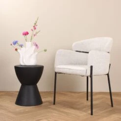 DS4U - Mira Eetkamerstoel Boucle - Beige 14 DS4U - Mira Eetkamerstoel Boucle - Beige -LeenBakker Winkel 49b62b00f25940a5ba072fe3b65a4d8f