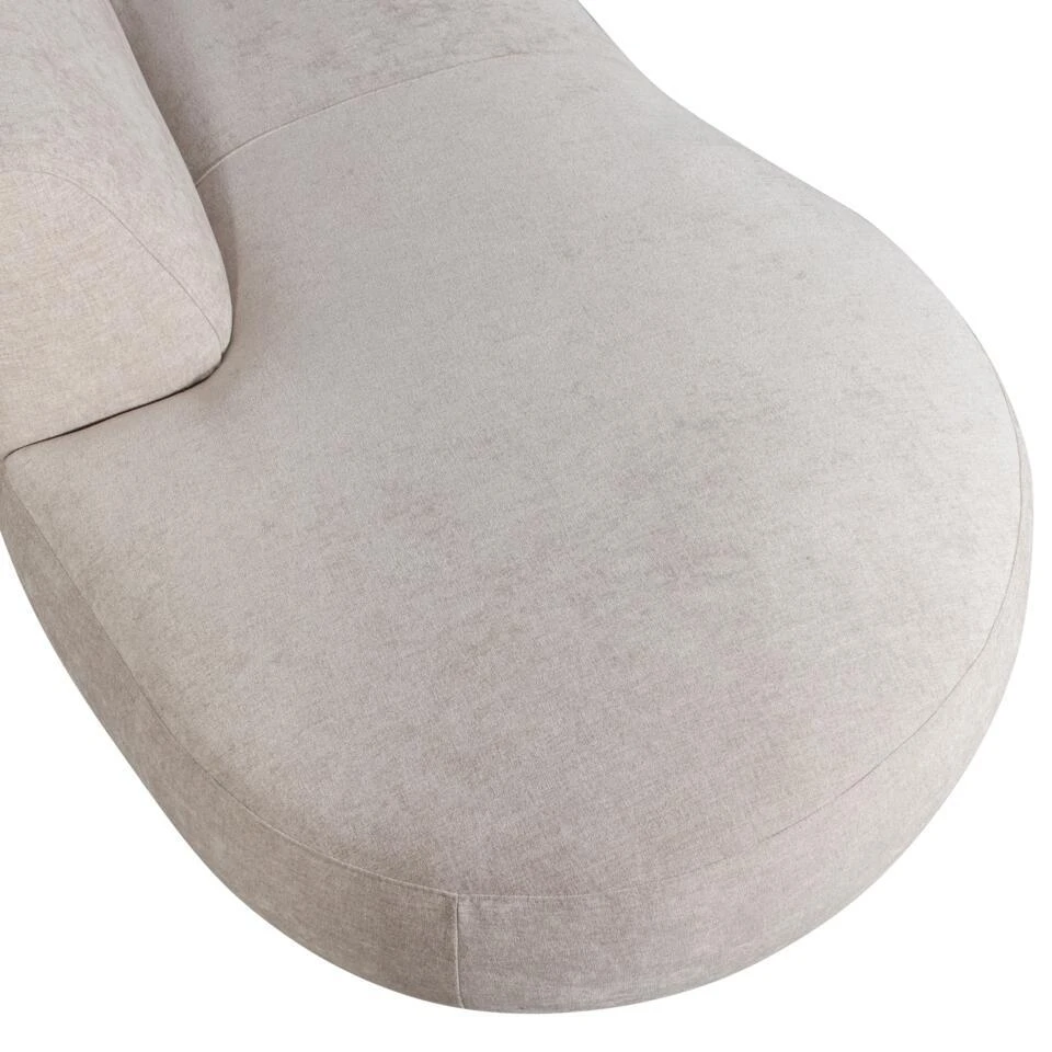 WOOOD Polly Bank Links- Polyester - Zand - 71x353x150/245 5 WOOOD Polly Bank Links- Polyester - Zand - 71x353x150/245 - Afbeelding 3