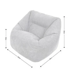 Icon Zitzack Morgan - Corduroy Zitzakfauteuil - Blauwgroen -LeenBakker Winkel 4bcd3721556c469ca71d57078ddb87ca