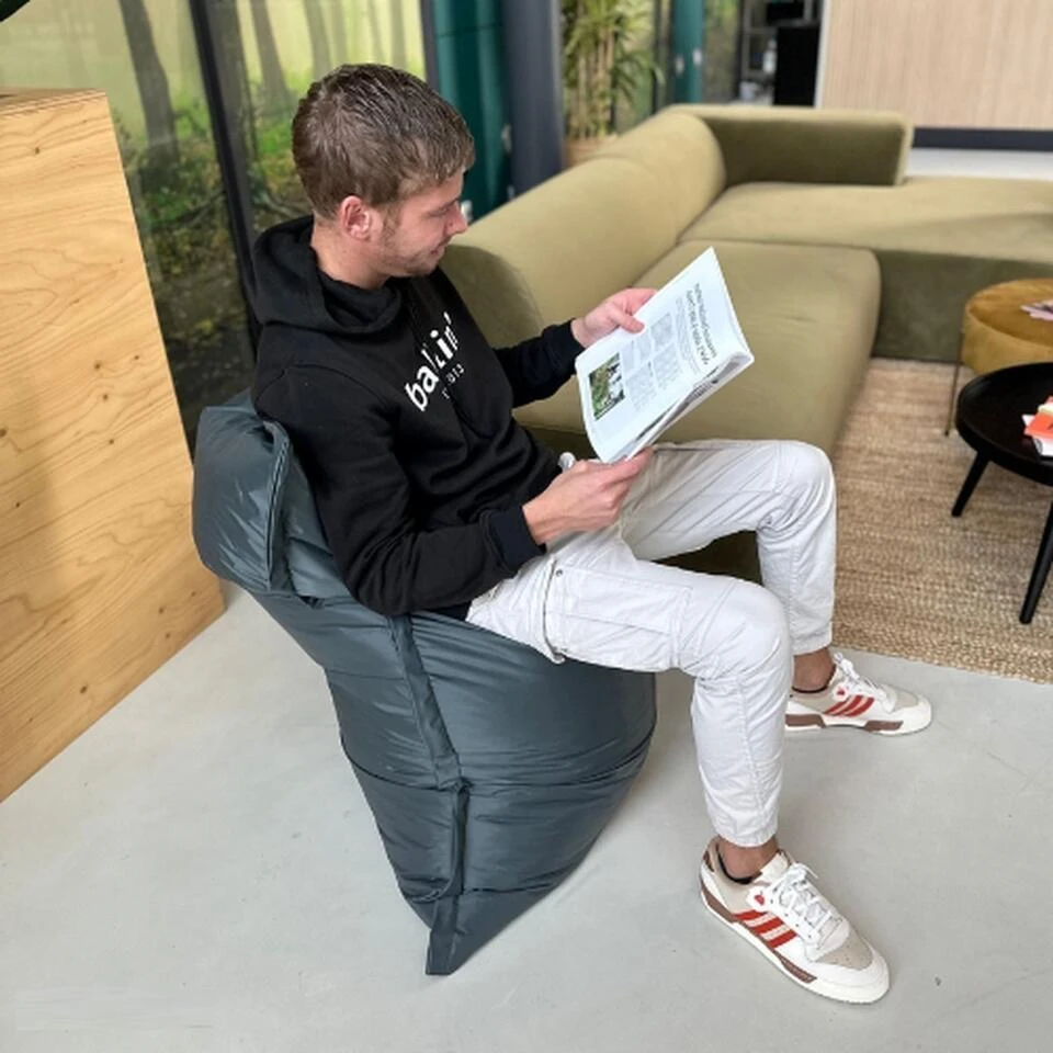 Parya Zitzak Nylon - Zitzakfauteuil - Woonkamerzitzak - Paars - 100 X 150 4 Parya Zitzak Nylon - Zitzakfauteuil - Woonkamerzitzak - Paars - 100 X 150 - Afbeelding 2