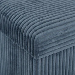 Merkloos Hocker/poef Ribcord - Opvouwbaar - Blauw - Polyester - 38x38cm 9 Merkloos Hocker/poef Ribcord - Opvouwbaar - Blauw - Polyester - 38x38cm -LeenBakker Winkel 4c81ad9ba4884bd49fc551de9d92d90e