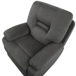 BERGEN - Fauteuil - Grijs - Fluweel -LeenBakker Winkel 4cec43506eda43f9806bb2715571add3