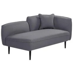 CHEVANNES - Chaise Longue - Donkergrijs - Bouclé -LeenBakker Winkel 4d8a81d066a442b08db7999c4ec1ad77