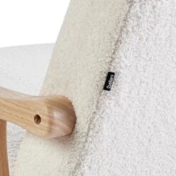 LEKNES - Schommelstoel - Gebroken Wit - Bouclé -LeenBakker Winkel 4e2472e1eaf841309b95a01707a9cff7