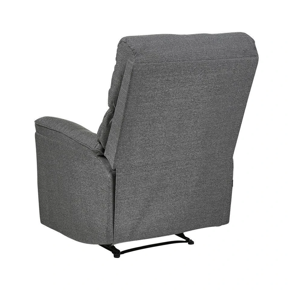 EVERTON - TV-fauteuil - Grijs - Polyester 9 EVERTON - TV-fauteuil - Grijs - Polyester - Afbeelding 7