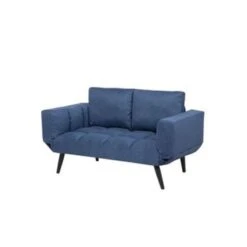 BREKKE - Slaapbank - Blauw - Polyester -LeenBakker Winkel 4e5a915ac7b24705b37e8db2af1f010b