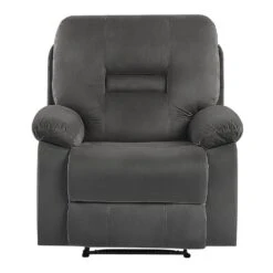 BERGEN - Fauteuil - Grijs - Fluweel -LeenBakker Winkel 4e718f1ab03e4e0eb84668262e08b1de