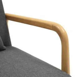 CLP Fauteuil Hibbing Natura Frame - Hout - Donkergrijs -LeenBakker Winkel 4edaef8ac15c45aa9f3460308ae34558