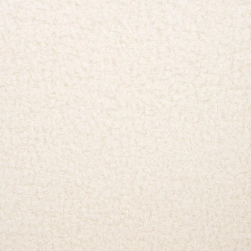 SKEI - Fauteuil - Wit - Bouclé 12 SKEI - Fauteuil - Wit - Bouclé - Afbeelding 10