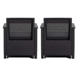 Keter Loungefauteuils Emma (2 Stuks) - Grijs -LeenBakker Winkel 50101073 0901