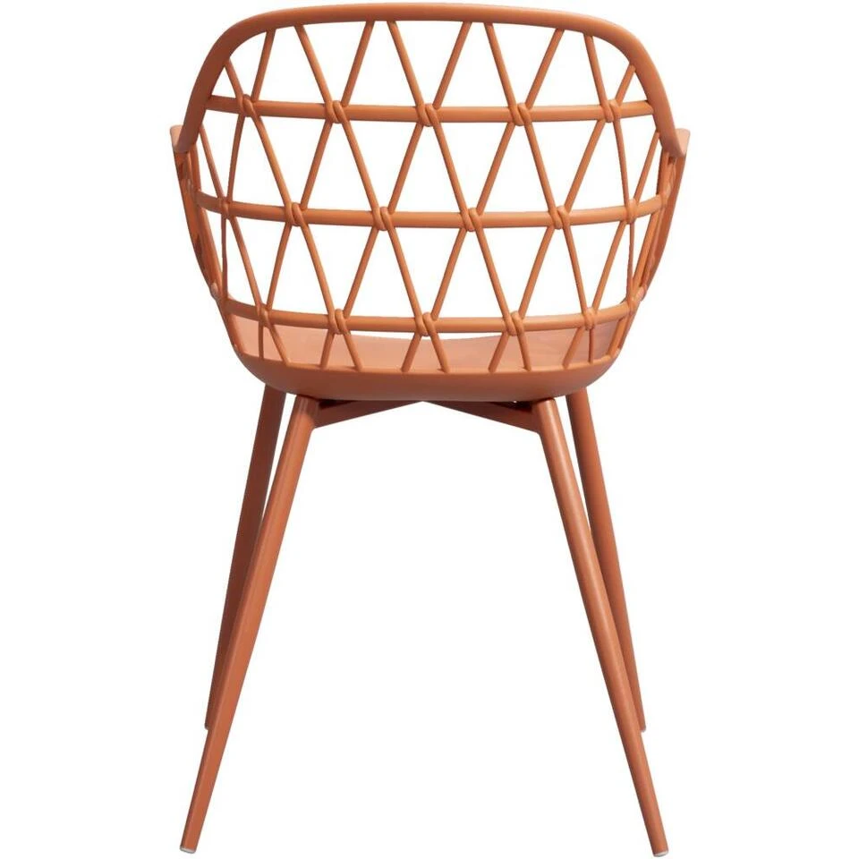 Terrasstoel Frejus - Kunststof/terracotta 5 Terrasstoel Frejus - Kunststof/terracotta - Afbeelding 3