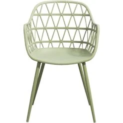 Terrasstoel Frejus - Kunststof/groen -LeenBakker Winkel 50102144 0100