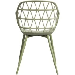 Terrasstoel Frejus - Kunststof/groen -LeenBakker Winkel 50102144 0900