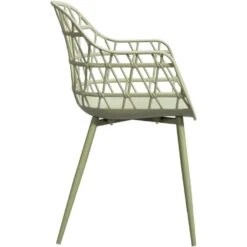 Terrasstoel Frejus - Kunststof/groen -LeenBakker Winkel 50102144 8000