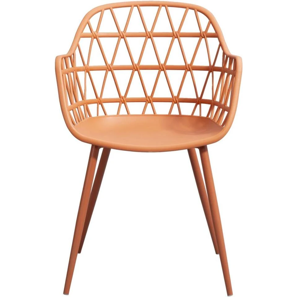 Terrasstoel Frejus - Kunststof/terracotta 8 Terrasstoel Frejus - Kunststof/terracotta - Afbeelding 6