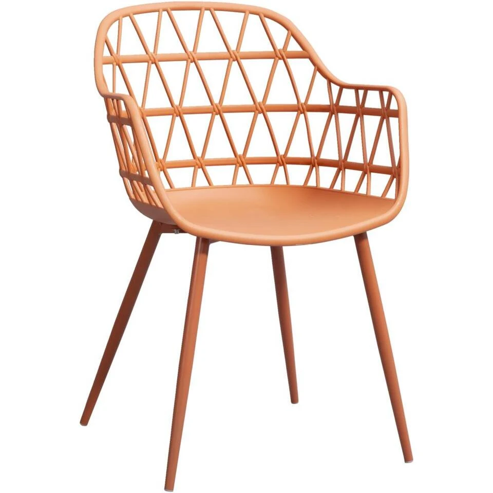Terrasstoel Frejus - Kunststof/terracotta 9 Terrasstoel Frejus - Kunststof/terracotta - Afbeelding 7