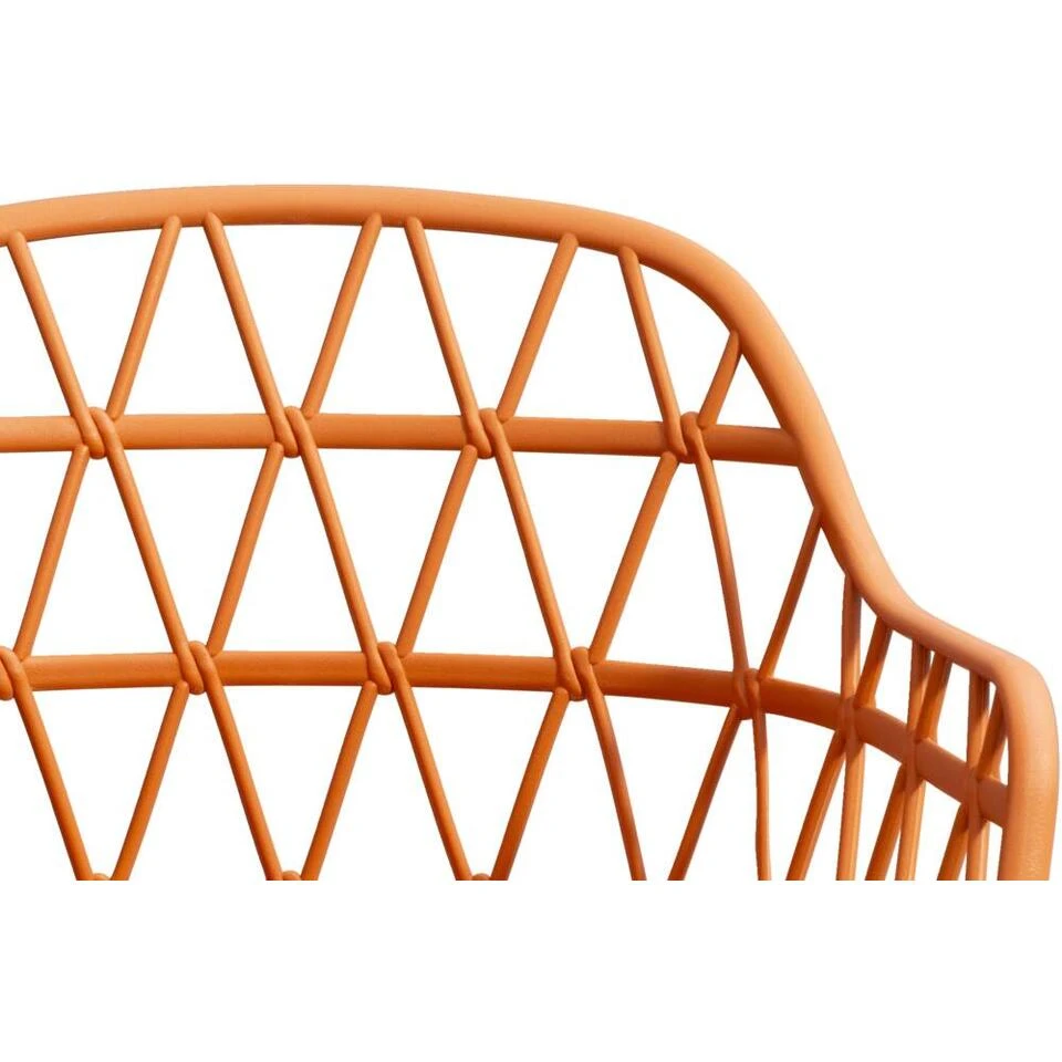 Terrasstoel Frejus - Kunststof/terracotta 12 Terrasstoel Frejus - Kunststof/terracotta - Afbeelding 10