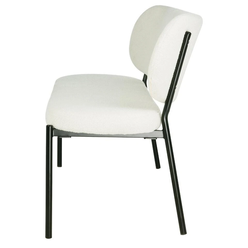 Eetkamerbank Beige Stof - Diepte 63cm - Zitbreedte 160cm - Maddie 5 Eetkamerbank Beige Stof - Diepte 63cm - Zitbreedte 160cm - Maddie - Afbeelding 3