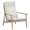 Lounge Fauteuil Jura - Acacia/grijs -LeenBakker Winkel 50103030