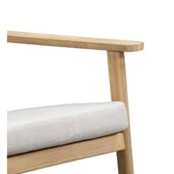 Lounge Fauteuil Jura - Acacia/grijs -LeenBakker Winkel 50103030 9000