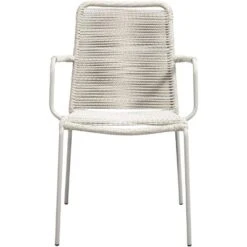 Stapelstoel Isola - Metaal/rope Zand - 85x53x64 Cm 12 Stapelstoel Isola - Metaal/rope Zand - 85x53x64 Cm -LeenBakker Winkel 50105188 0100