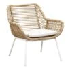 Loungestoel Grand - Wicker Naturel - 78x73x71 Cm -LeenBakker Winkel 50105269