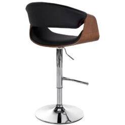 CLP Barkruk Foley Kunstleer - Zwart -LeenBakker Winkel 510c2e1563154d6f9e313a25147d667b