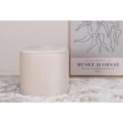 Svea - Arlo Poef - Velvet - Beige 9 Svea - Arlo Poef - Velvet - Beige -LeenBakker Winkel 52d8655d547e4326acdcb165d70d9aba