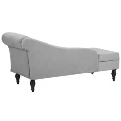 PESSAC - Chaise Longue - Grijs - Rechterzijde - Fluweel 19 PESSAC - Chaise Longue - Grijs - Rechterzijde - Fluweel -LeenBakker Winkel 545973cb51c141a0beb2734b86d7a557
