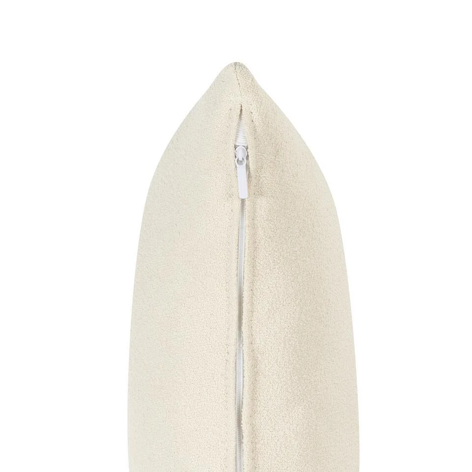 RIOM - Chaise Longue - Wit - Linkszijdig - Bouclé 11 RIOM - Chaise Longue - Wit - Linkszijdig - Bouclé - Afbeelding 9